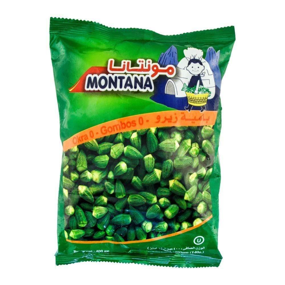 MONTANA FROZEN OKRA 400 GR بامیه کوچک بسته بندی