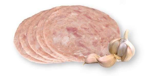 کالباس با طعم سیر Halal CHICKEN GARLIC BOLOGNA
