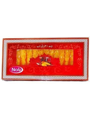 Rock Candy Saffron with Stick Nab (Nabat-Nabaat) نبات زعفرانی