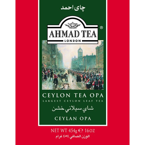 Ahmad Ceylon Tea OPA 16 oz.
