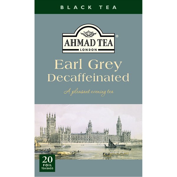 Ahmad Decaffeinated Earl Grey Tea 20 Tea Bags 1.4 oz.