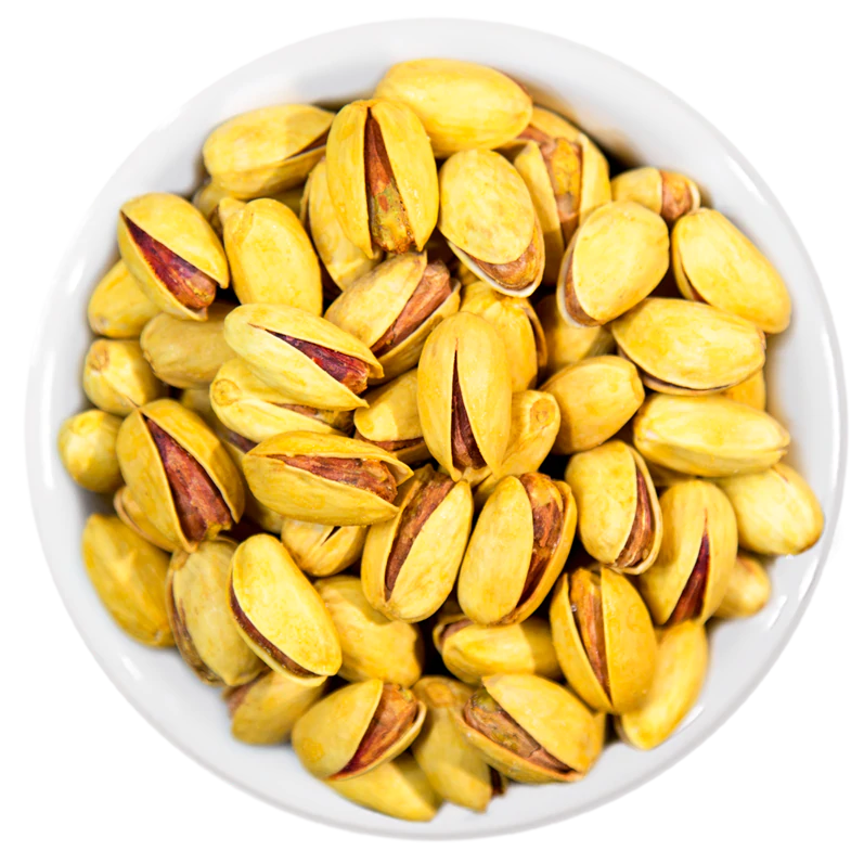 Persian Akbari Saffron Pistachios, Peste Zafferoni, Pistachio Nuts