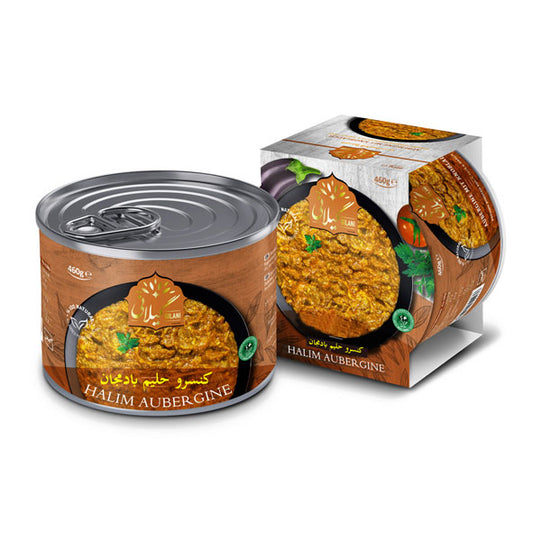 Gilani Halim Bademjan (Wheat Soup with Eggplant) – Canned | Authentic Persian Comfort Food