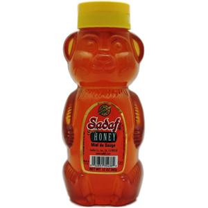 Sadaf Sage Honey Bear 12 oz. عسل صدف