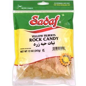 Sadaf Rock Candy Yellow Filbert 12 oz. نبات حبه زرد
