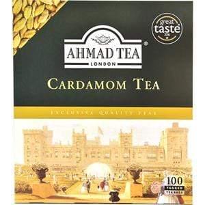 Cardamom Tea 100 Tagged Tea Bags چای کیسه ای احمد, Chai Ahmad