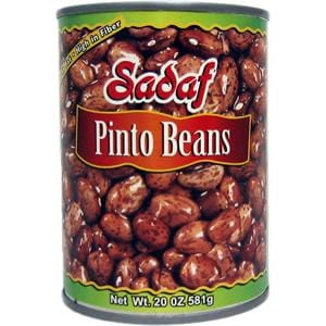 Sadaf Pinto Beans 20 oz کنسرو لوبیا چیتی صدف