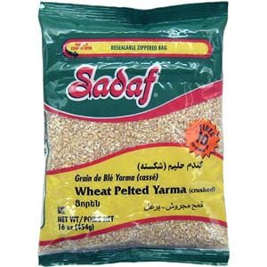 Sadaf Wheat Pelted crushed- Yarma 16 oz گندم حلیم شکسته صدف