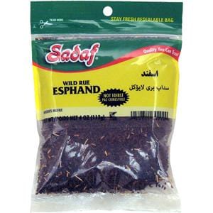 Sadaf Wild Rue Seeds - Esphand 4 oz اسفند صدف