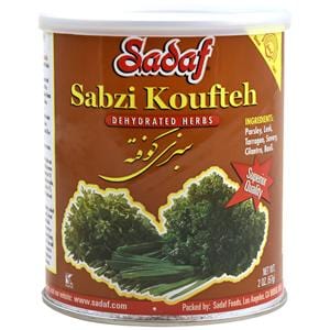 Sadaf Sabzi Koufteh - Dried Herbs Mix SDF 2 oz سبزی کوفته