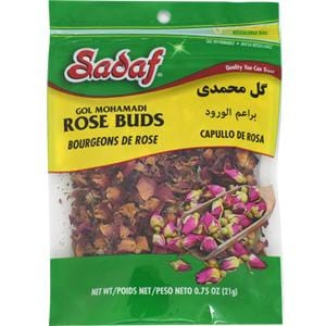 Sadaf Rose Buds 1 oz گل محمدی صدف