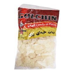 Golchin White Rock Candy In Pieces, Filbert Rock Candy, نبات حبه ای گلچین