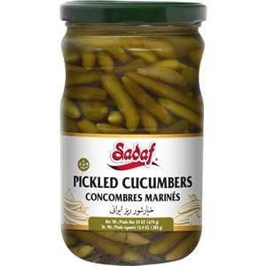 Sadaf Pickled Cucumbers with Tarragon 24 oz خیارشور