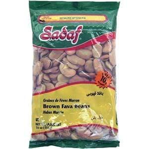 Sadaf Brown Fava Beans 16 oz. - Freshkala