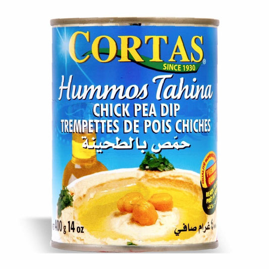 CORTAS HUMMUS DIP 14 OZ کنسرو هموس(حمص)