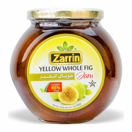 ZARRIN YELLOW WHOLE FIG JAM 6/900 GR