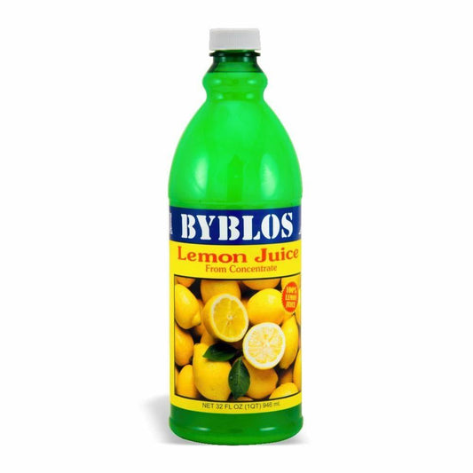 BYBLOS LEMON JUICE 32 OZ 