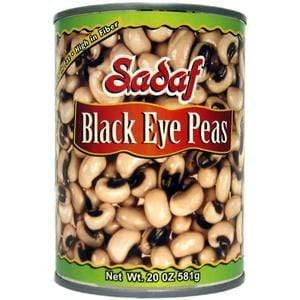 Sadaf Black Eye Peas 20 oz. - Freshkala