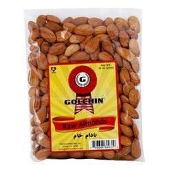 GOLCHIN RAW ALMONDS  بادام خام بسته بندی گلچین  badom badam badaam