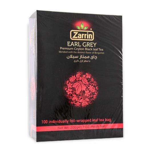 ZARRIN PRIM CEYLON PYRAMID TEA BAGS چای ممتاز سیلان