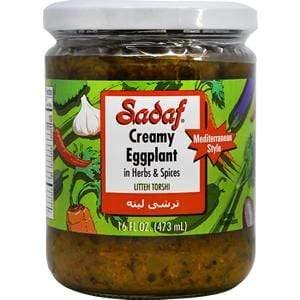 Sadaf Creamy Eggplant - Litteh Torshi 16 fl. oz. ترشی لیته صدف