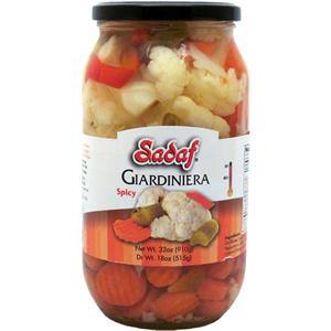 Sadaf Giardiniera Spicy 32 oz. ترشی مخلوط صدف 