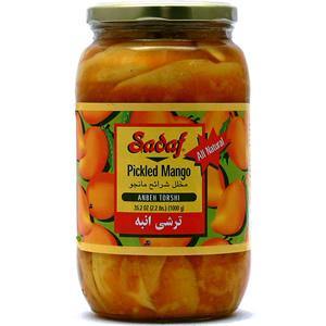 Sadaf Pickled Mango - Anbeh Torshi 35.2 oz. ترشی انبه صدف