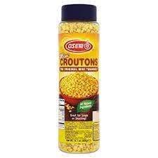 Osem Mini Mandel Croutons - 14.1 oz canister
