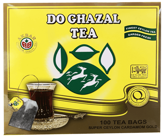 DO GHAZAL CARDAMON TEA BAGS چای دوغزال کیسه ای