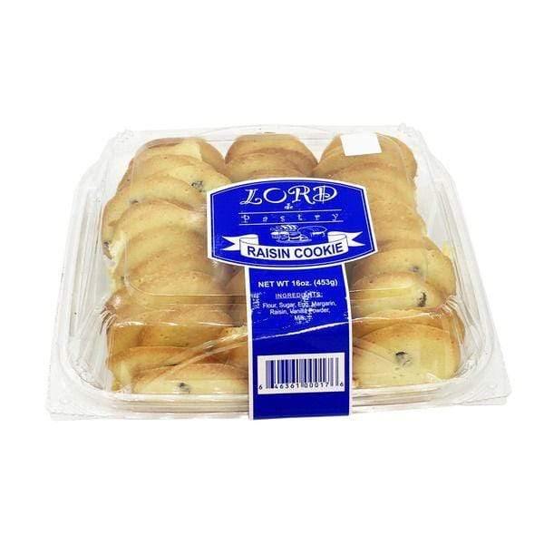 Lord De Pastry Raisin Cookies