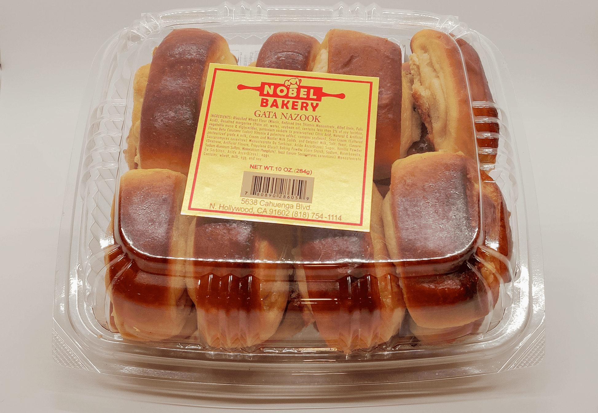 Nobel Bakery Gatta Nazook گاتا نازوک, Armenian Cookie,