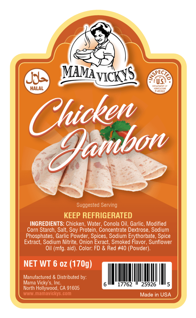 Halal Chicken Jambon Smoky, Jambon Morgh Dodi