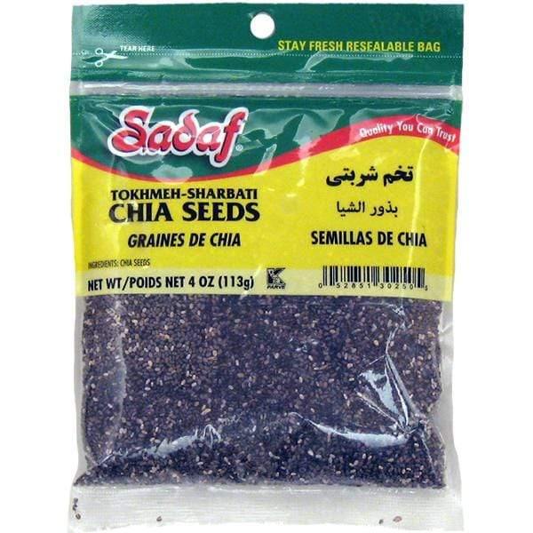Sadaf Tokhmeh Sharbati - Chia Seeds 4 oz.  تخم شربتی - Freshkala
