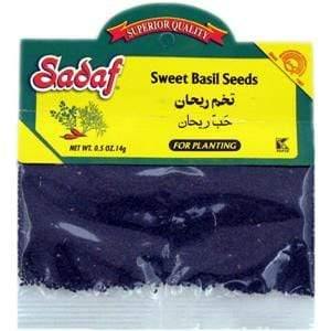 Sadaf Sweet Basil Seed, Tokhme Reyhan, - Freshkala