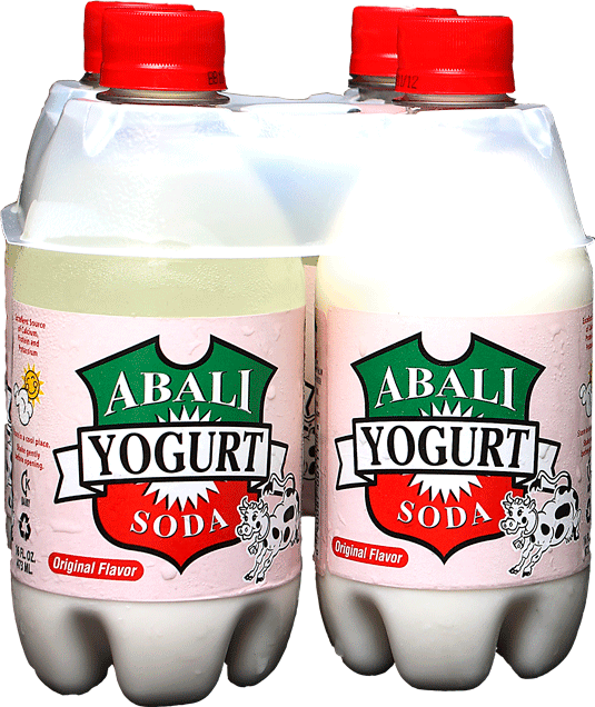 Yogurt drink soda original flavor pack of 4  دوغ گازدار ابعلی