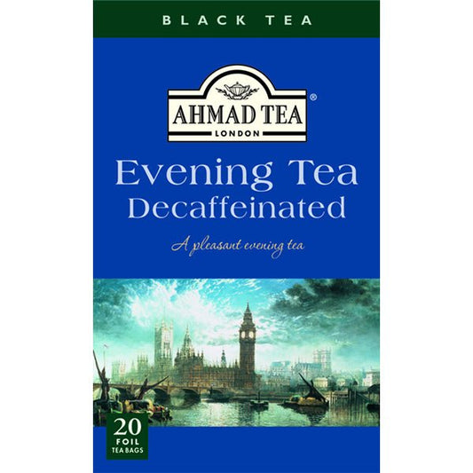 Ahmad Decaffeinated Evening Tea 20 Tea Bags 1.4 oz.