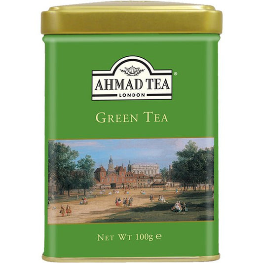 Ahmad Green Tea - Loose in Tin  3.5 oz.
