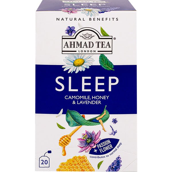Ahmad Sleep - Camomile, Honey & Lavender 20 foil Tea Bags