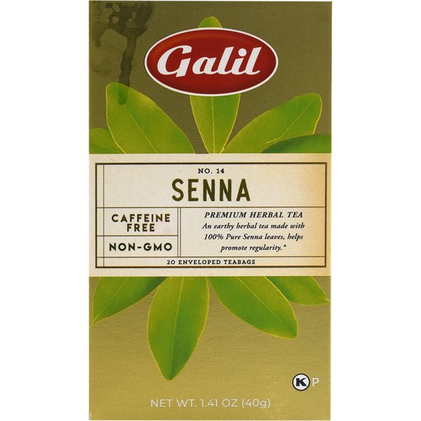 Galil Senna Herbal Tea 20 Tea  Bags 1.41 oz.