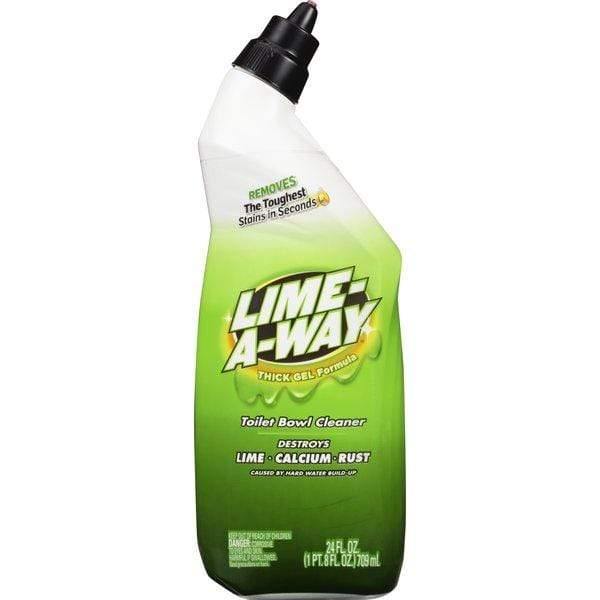 Lime-A-Way Toilet Bowl Cleaner, Thick Gel Formula 24fl تمیزکننده کاسه توالت مایع