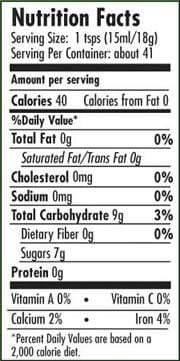 Pomegranate Paste Nutrition Facts 